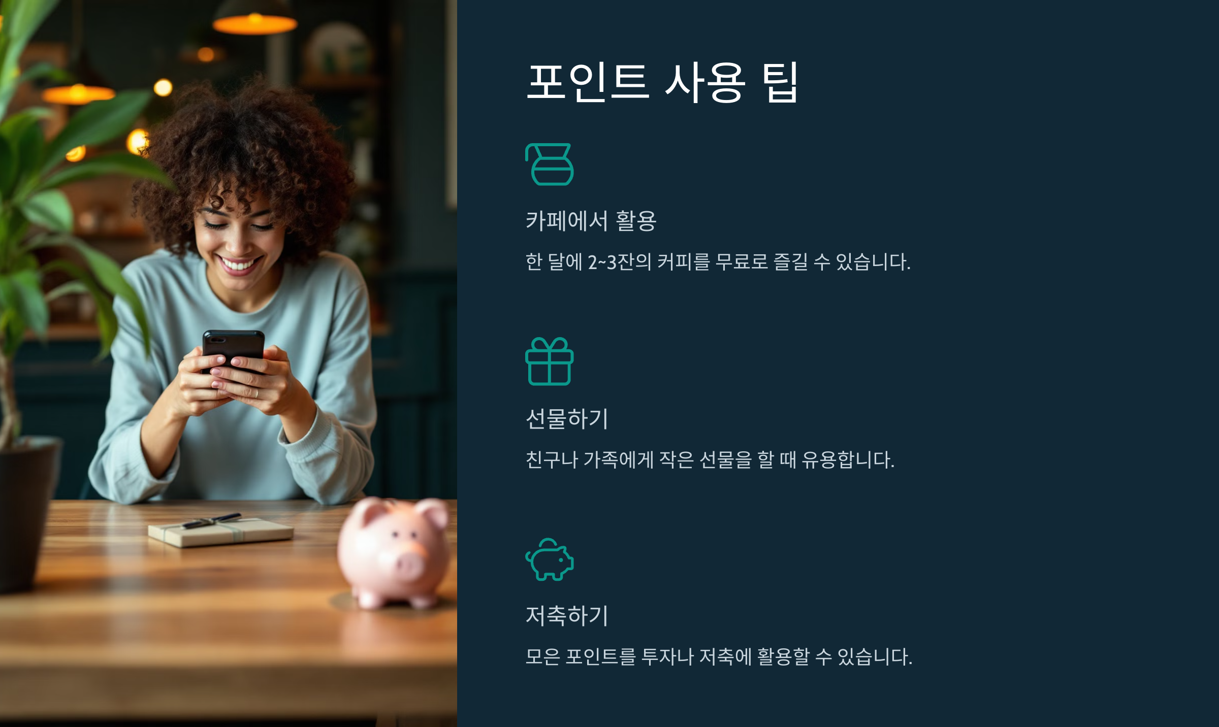 포인트 사용 팁