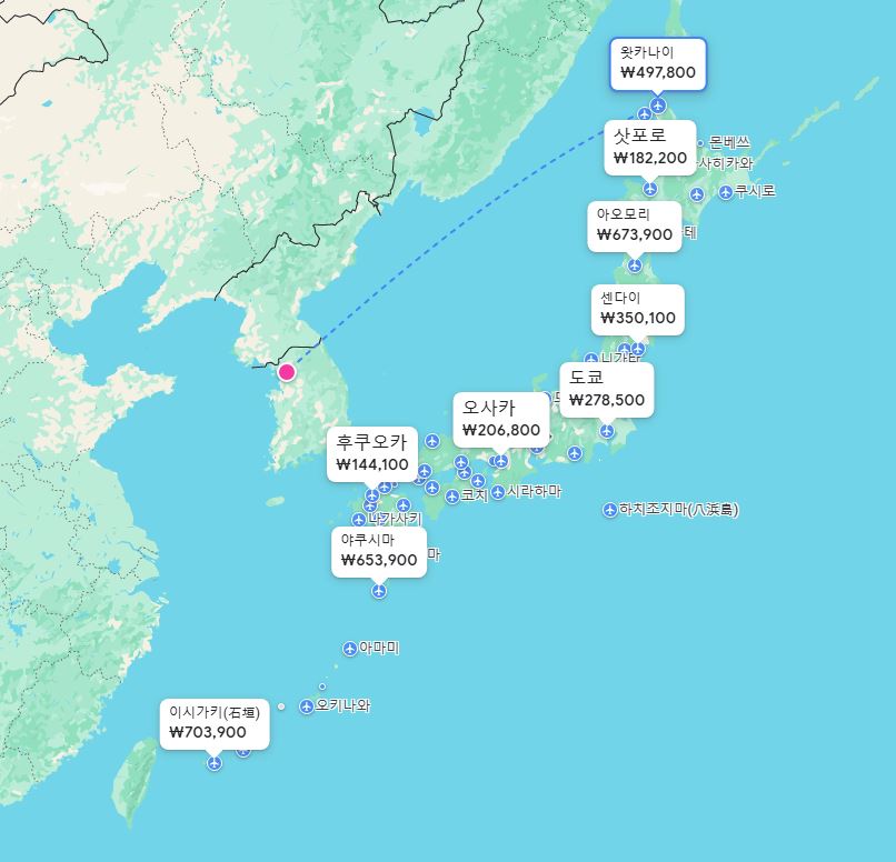 일본지도