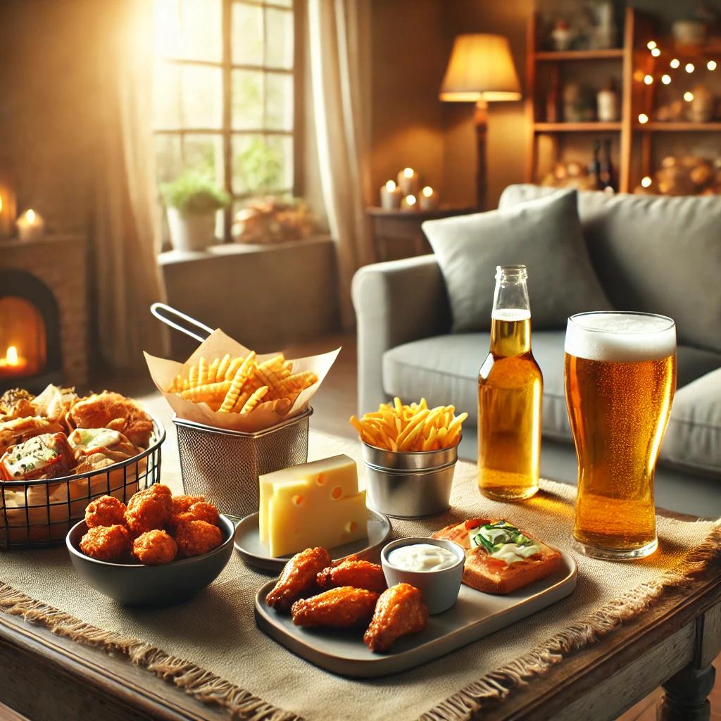 맥주 안주 배달 음식