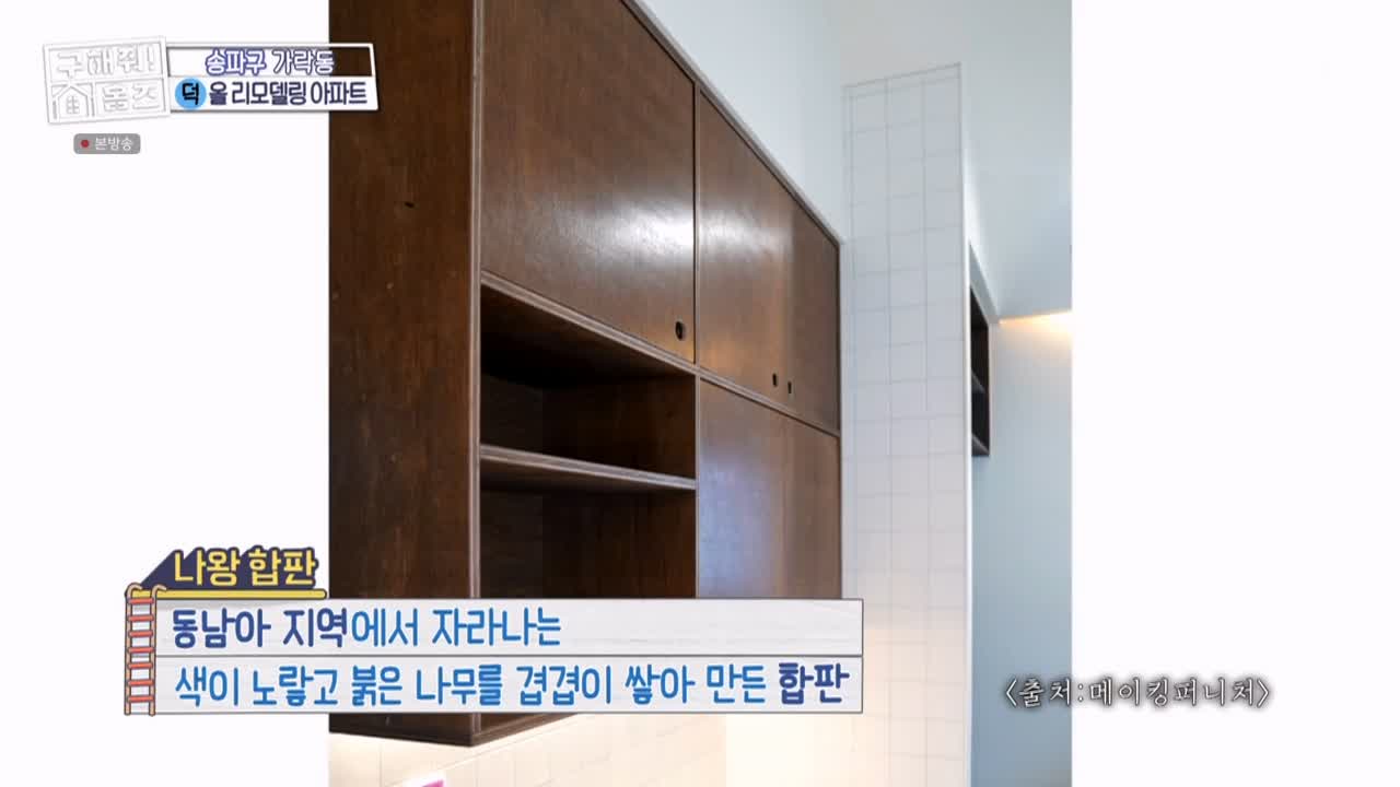 구해줘홈즈 서울시 송파구 가락동 <태어난 김에 송파일주> 매물 가격 및 구조 인테리어 리모델링 최종선택 소개 다시보기