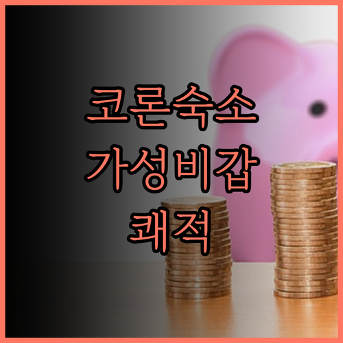 비너스 로열 호텔 코론 가성비 숙소 
