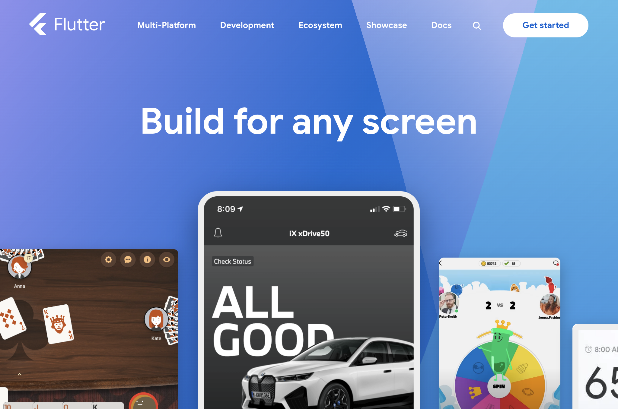 Flutter 공식 사이트