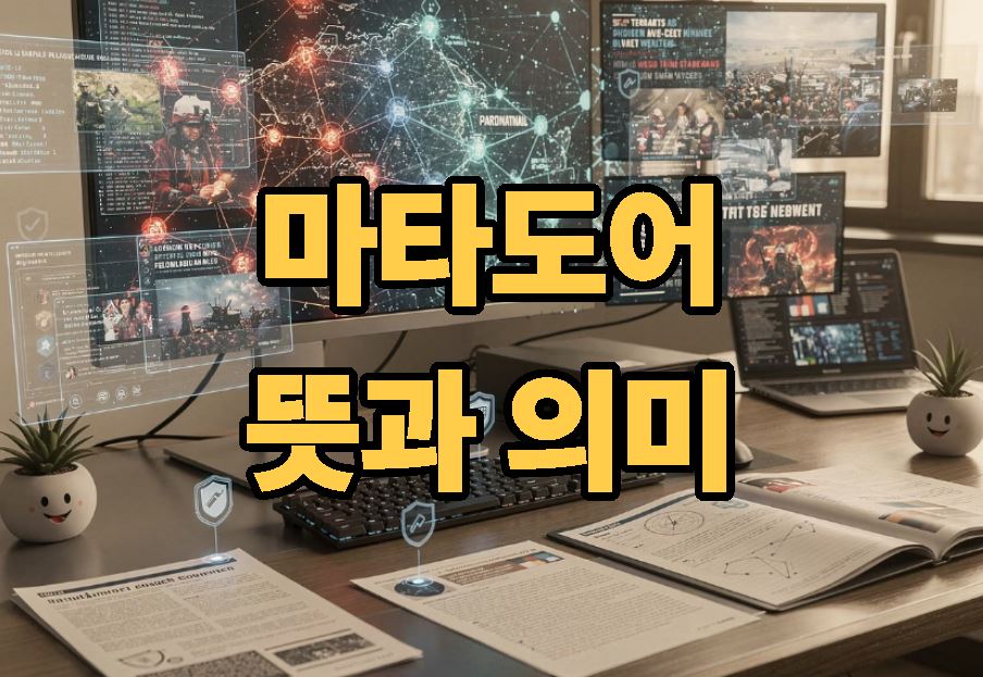 마타도어 뜻 의미