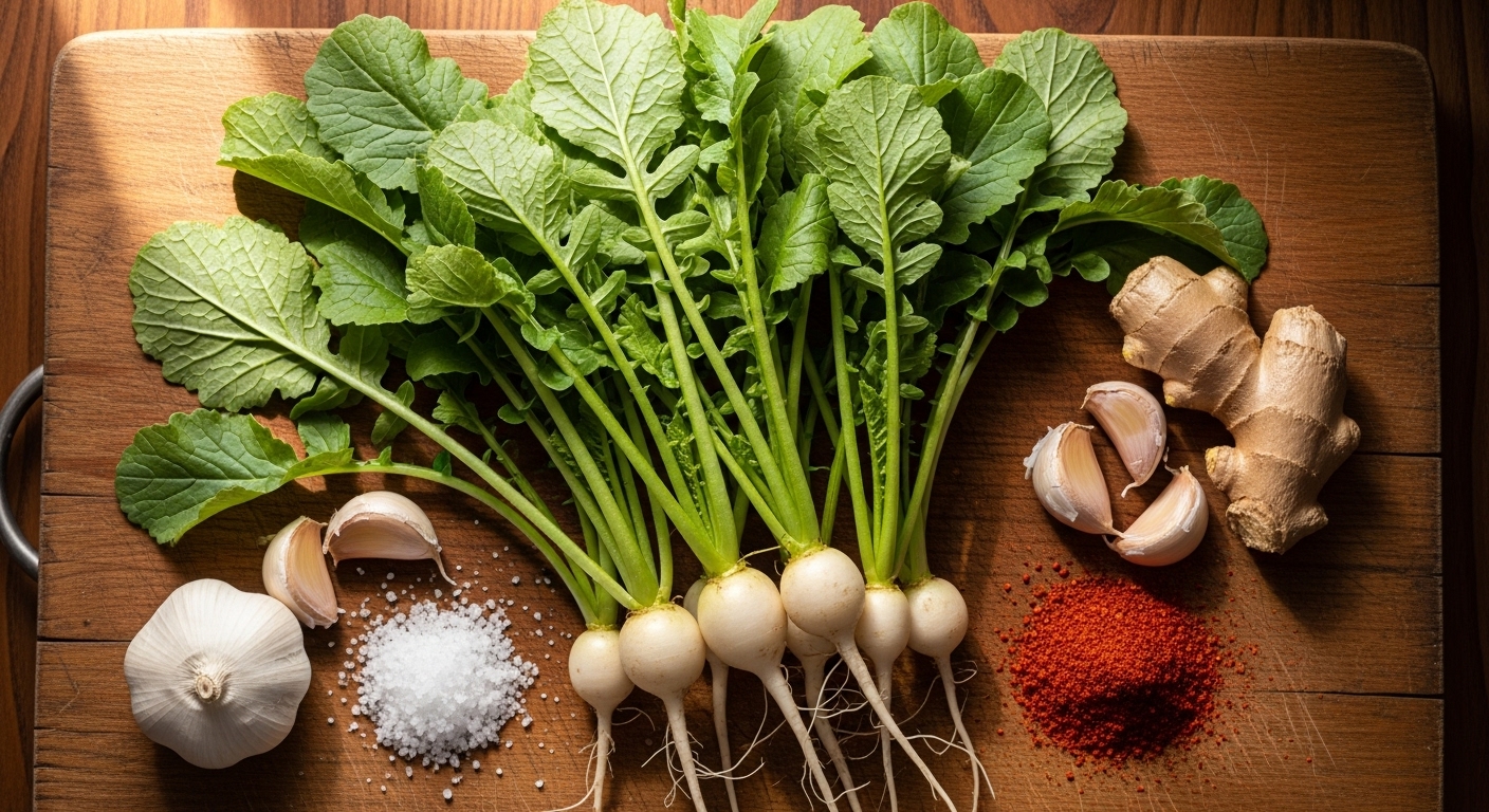 총각김치 맛있게 담는법