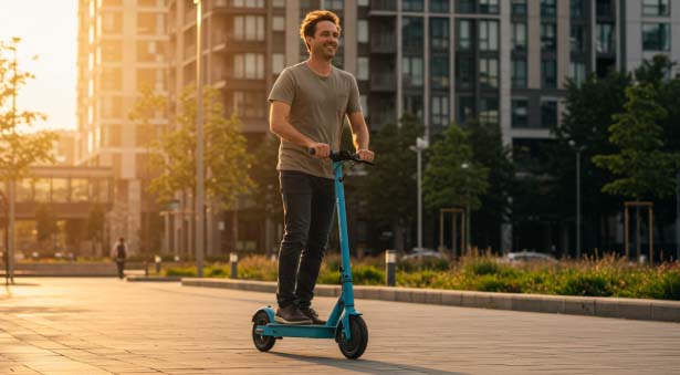무릎에 부담 없는 유산소 운동 전동 스쿠터 활용 병행 걷기