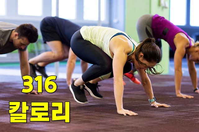 300칼로리 운동 버피 운동효과 칼로리 소모량 지방 태우는 운동, 다이어트 건강 팁줌 매일꿀정보