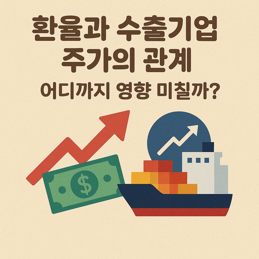 환율과 수출기업 주가의 관계