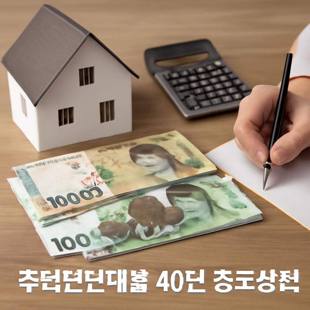 주택담보대출 40년 중도상환