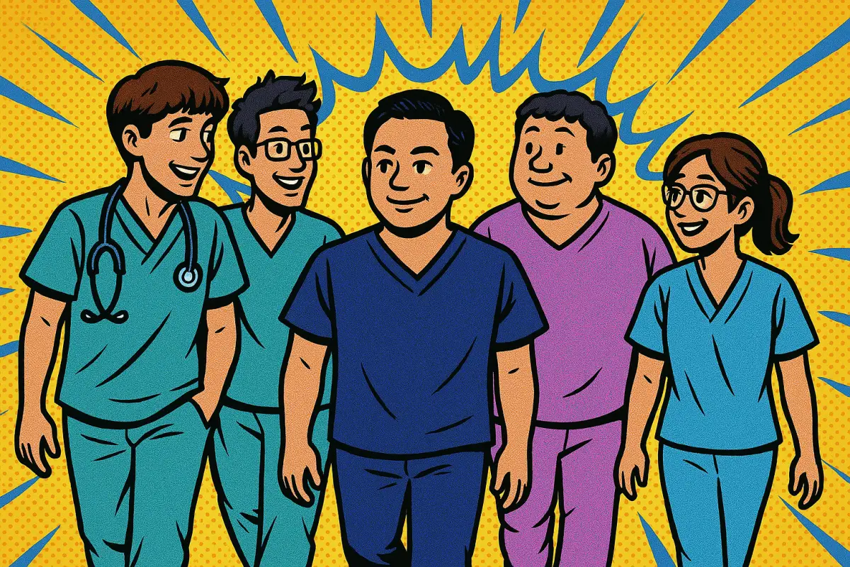 슬기로운의사생활-만화스타일