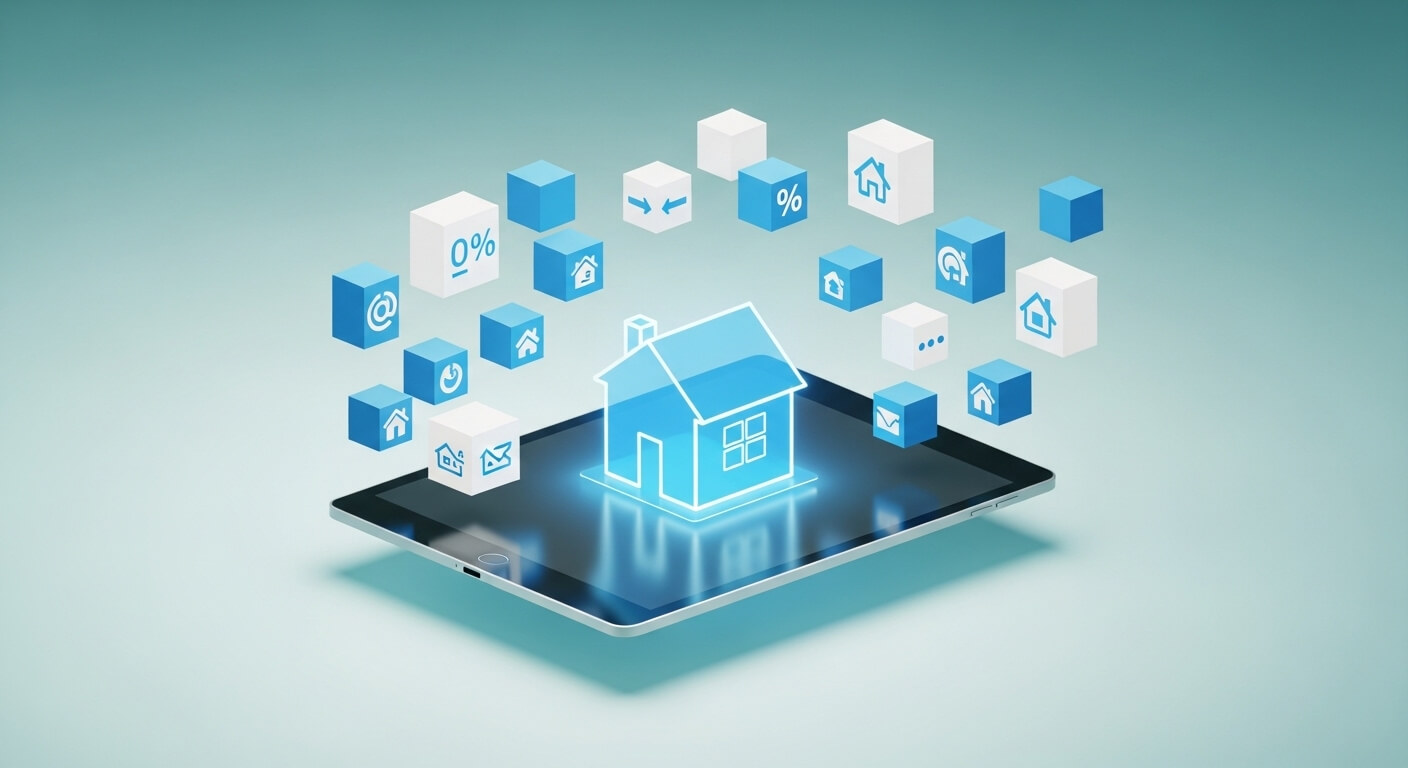 마이홈포털을 통해 주택청약과 주거지원 정보를 통합 조회하는 디지털 플랫폼 이미지