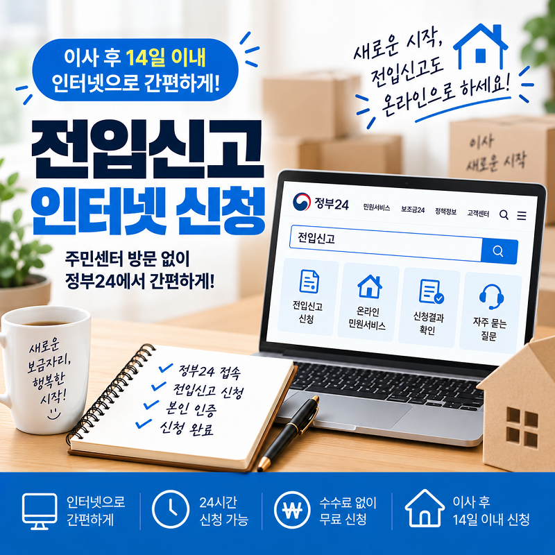 전입신고 인터넷 신청