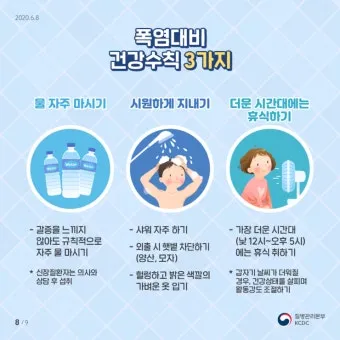 여름철 건강 필수 열사병 일사병 증상 예방 응급처치 완벽 가이드 안전 수칙_4