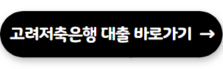 저축은행 대출 잘되는곳 고려저축은행