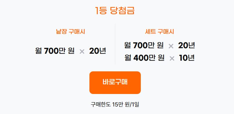 모바일 연금 복권 앱으로 간편하게 구입하는 방법