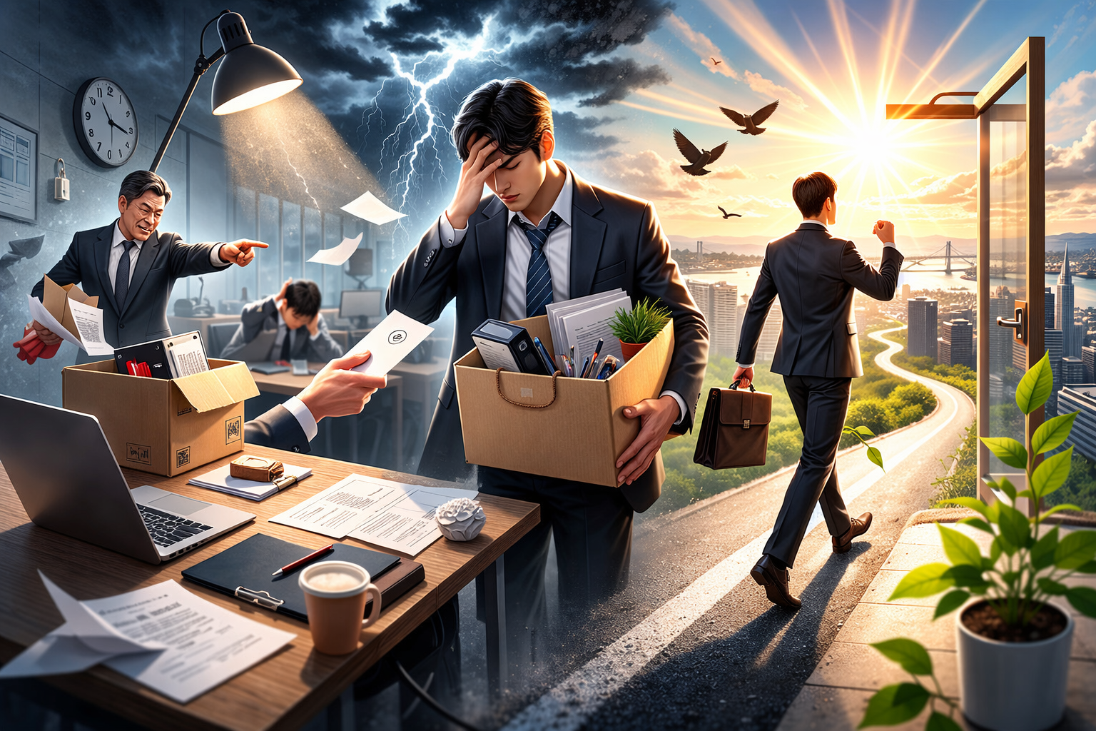 회사에서 짤리는 꿈