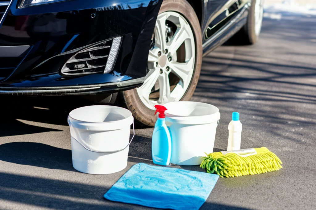 자동차 실외 세차 완벽 가이드: 준비