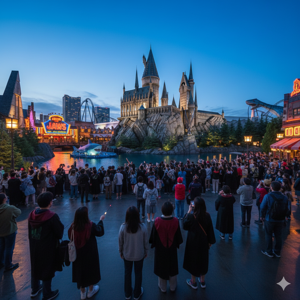 영화 속 체험을 할수있는 테마파크