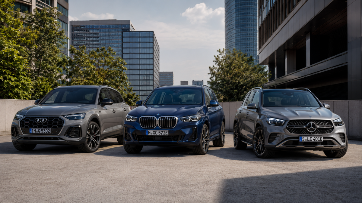 아우디 Q7 BMW X5 벤츠 GLE 경쟁 구도