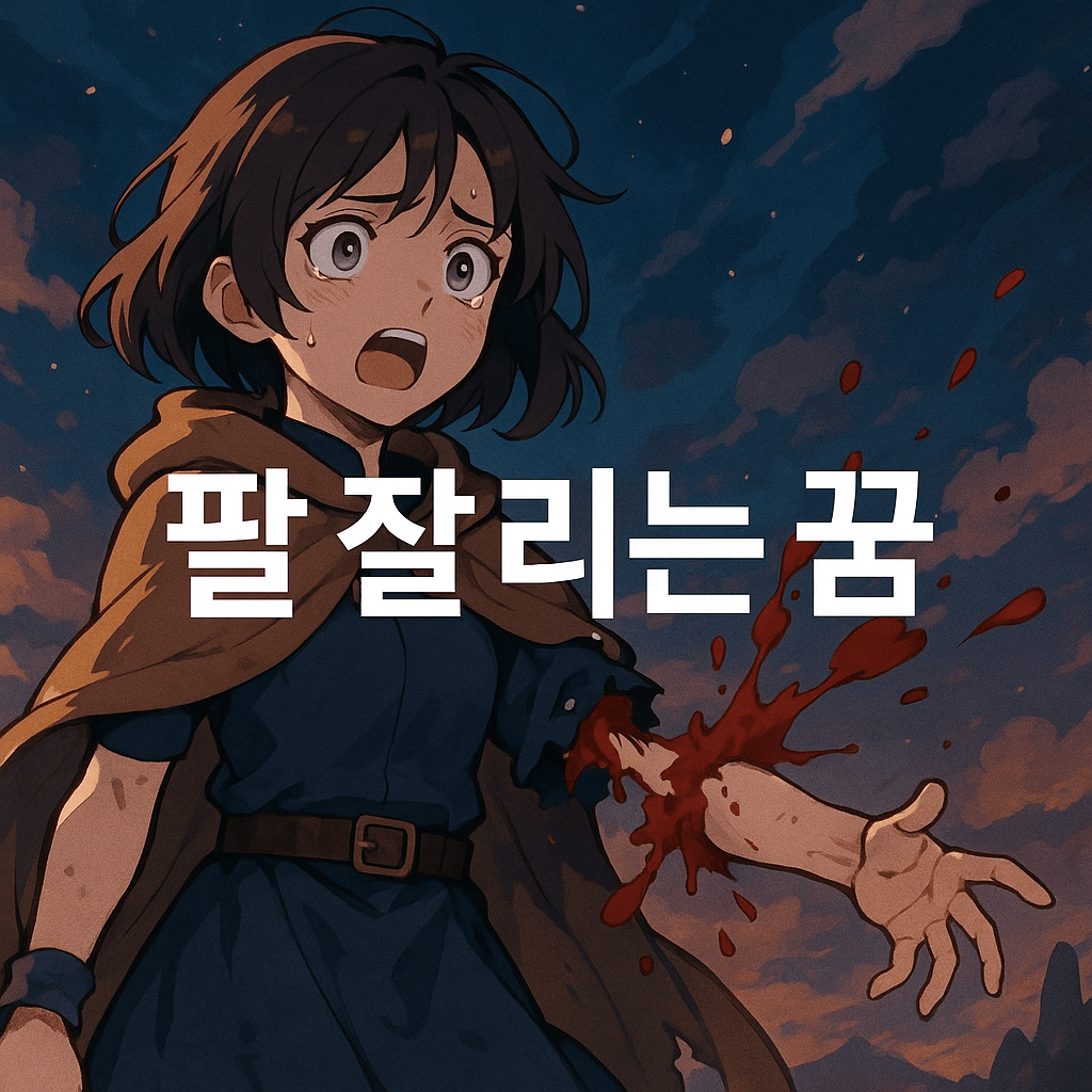 팔 잘리는 꿈 해몽