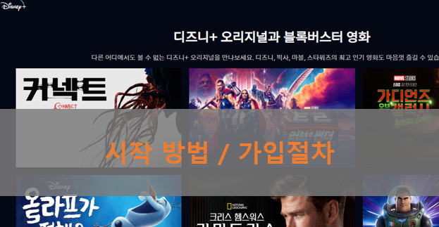 디즈니플러스-홈페이지-사진