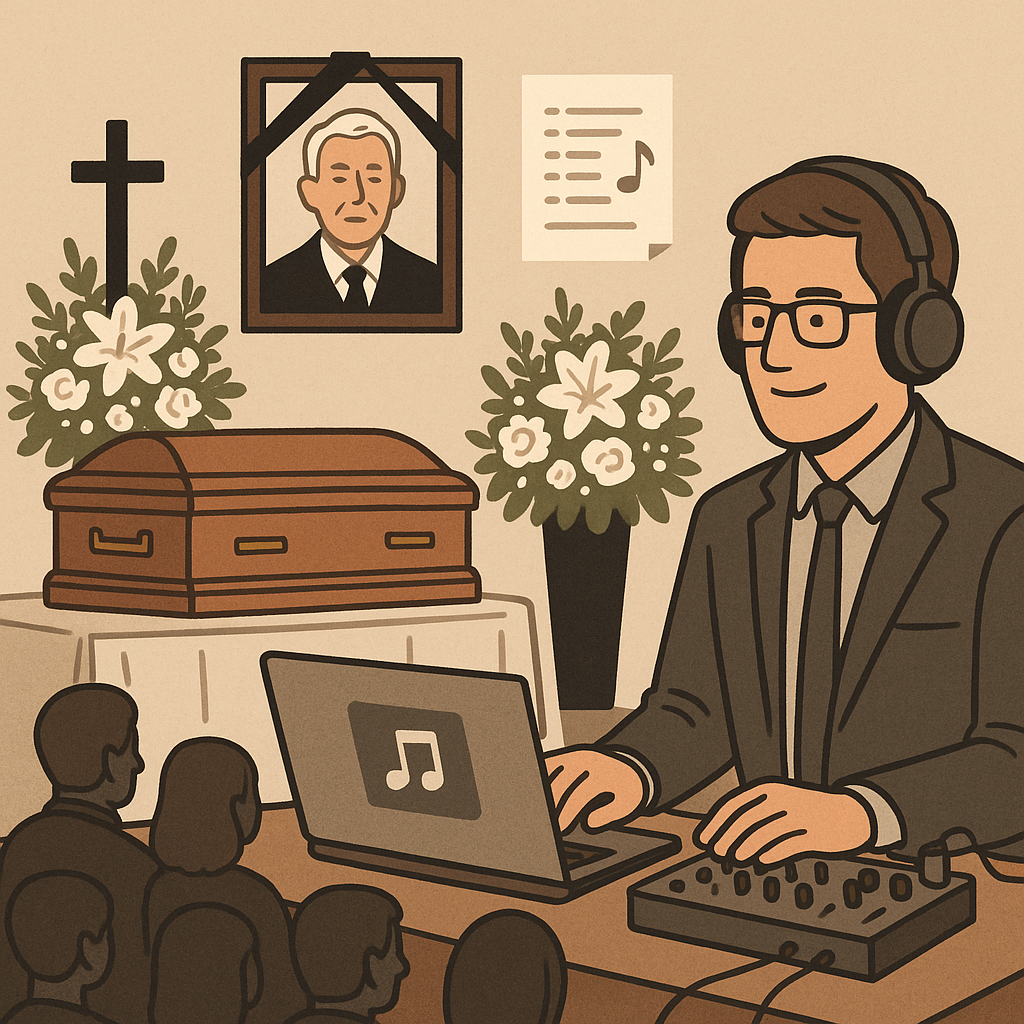 떠나는 길을 음악으로 채우는 사람, 장례식 음악 큐레이터의 세계