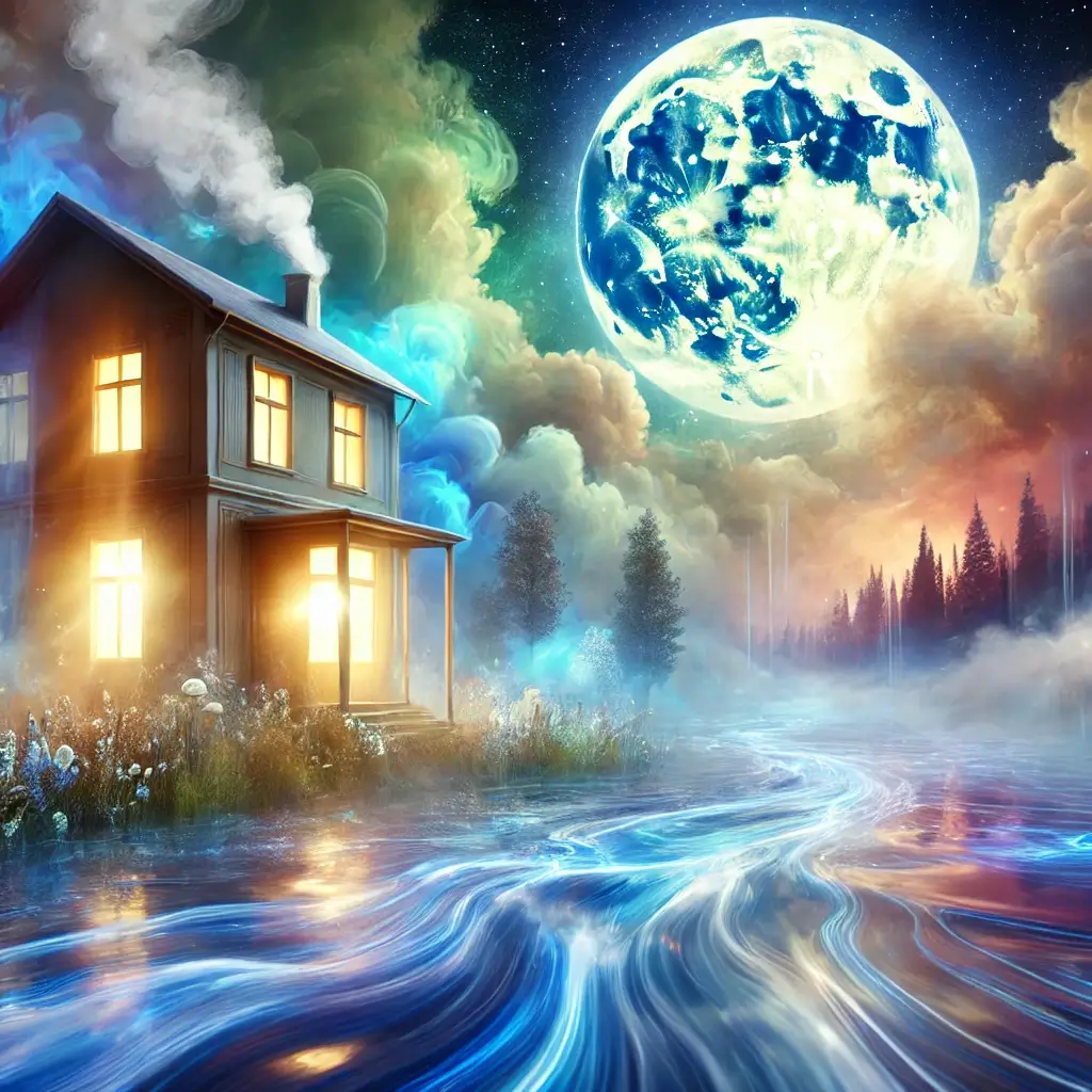 집에 물이 들어오는 꿈 해몽