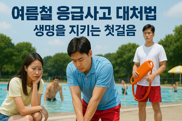 여름철 응급사고 대처법, 생명을 지키는 첫걸음