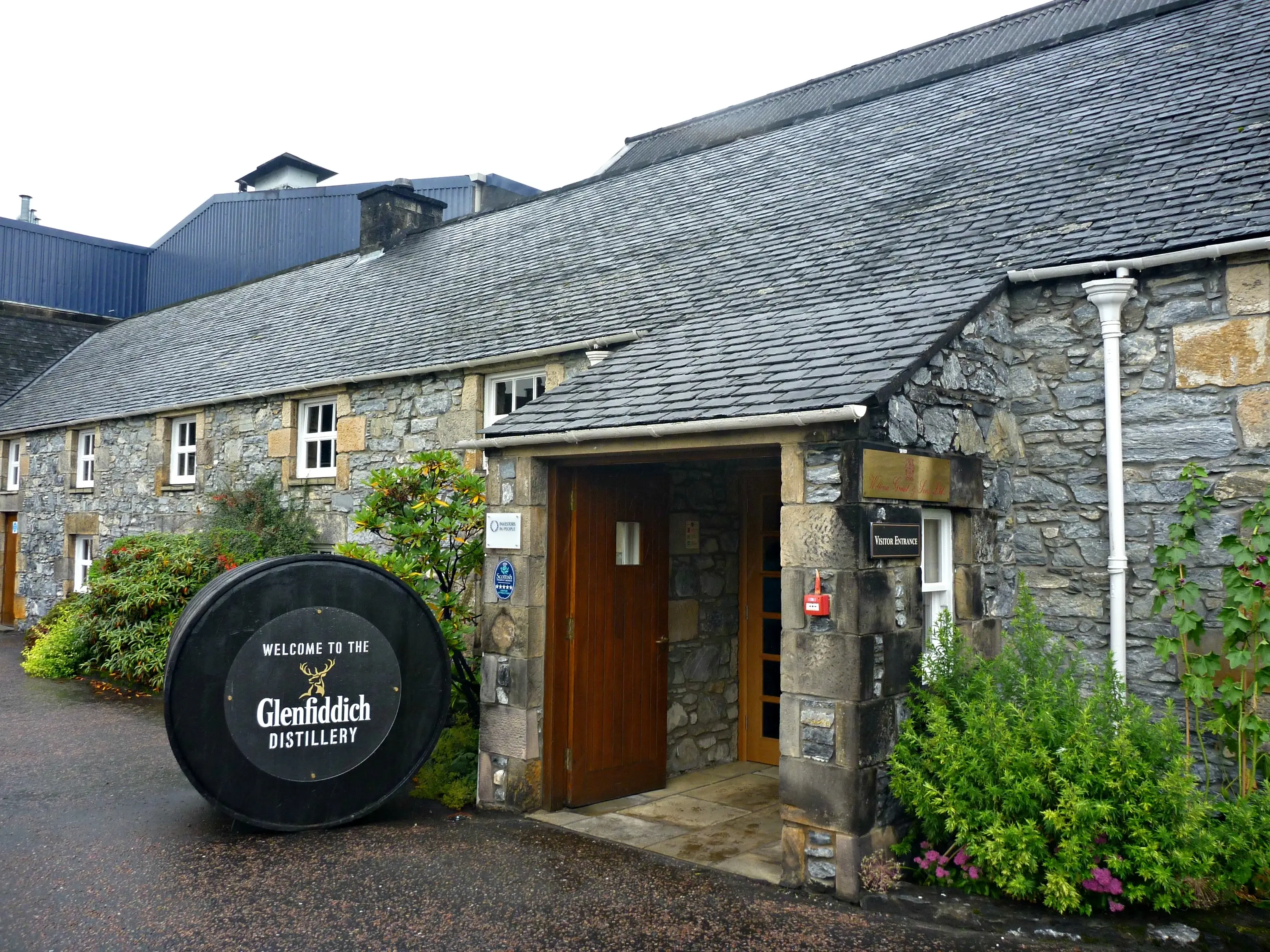 글랜피딕 증류소 입구