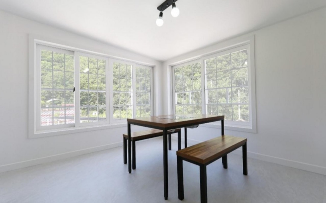 모던 개별 바베큐장