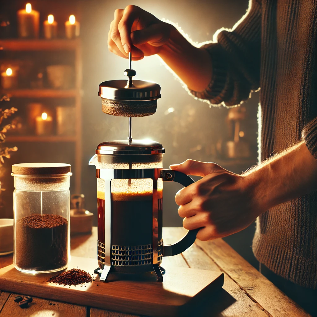 프렌치프레스로 완벽한 커피 추출하기