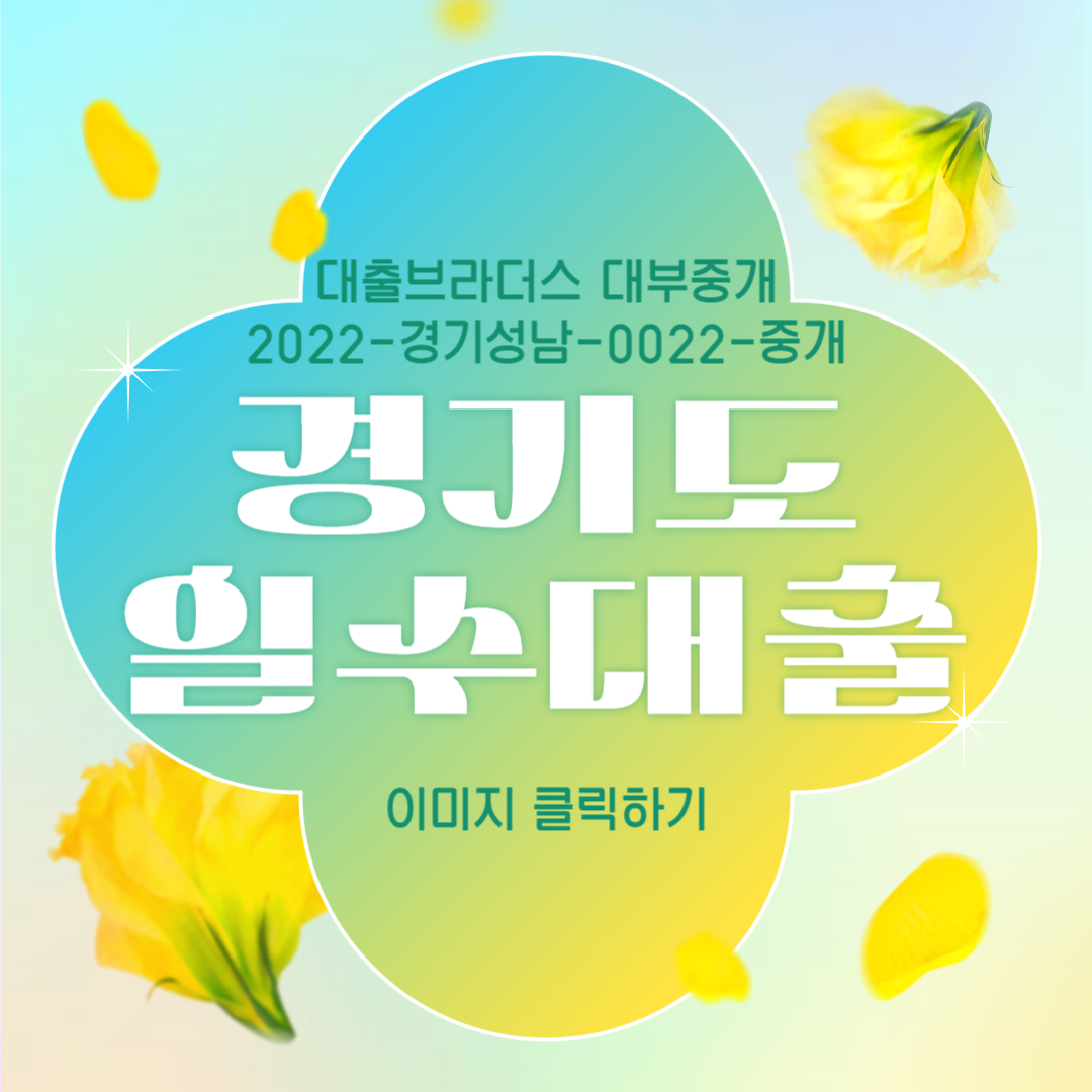 경기도일수대출