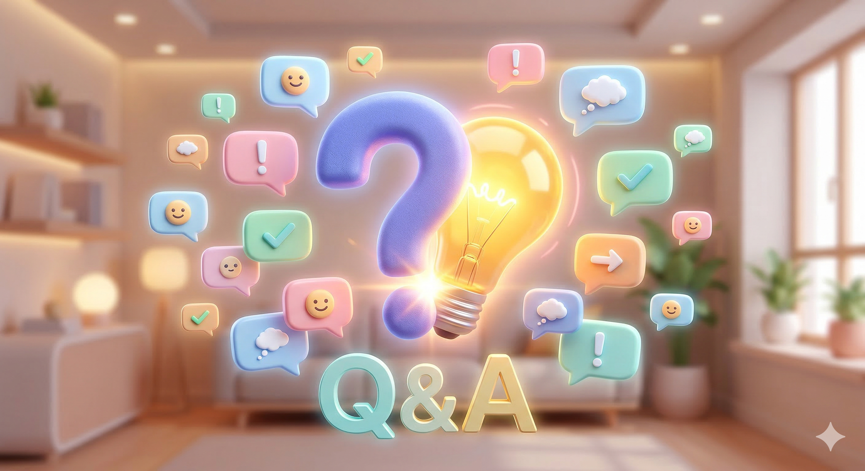 전기요금 특별지원 비계약자 증빙 등 필수 FAQ 모음 3D 웹툰 이미지