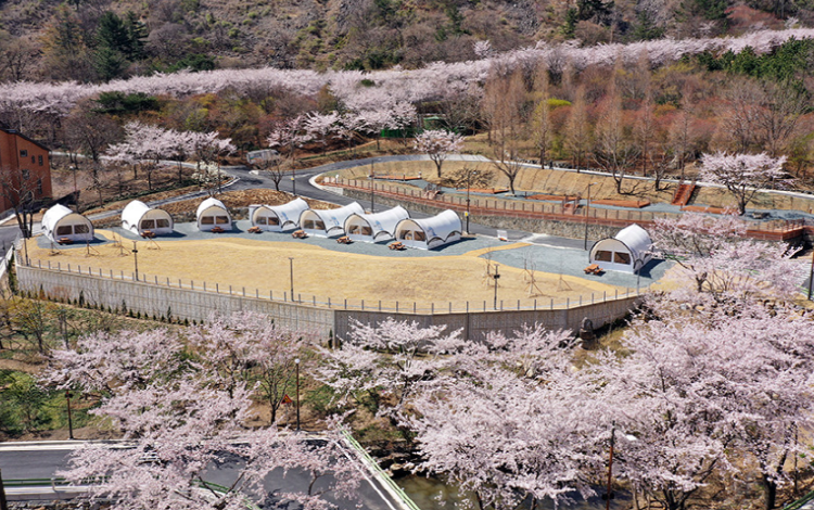 진주 월아산자연휴양림