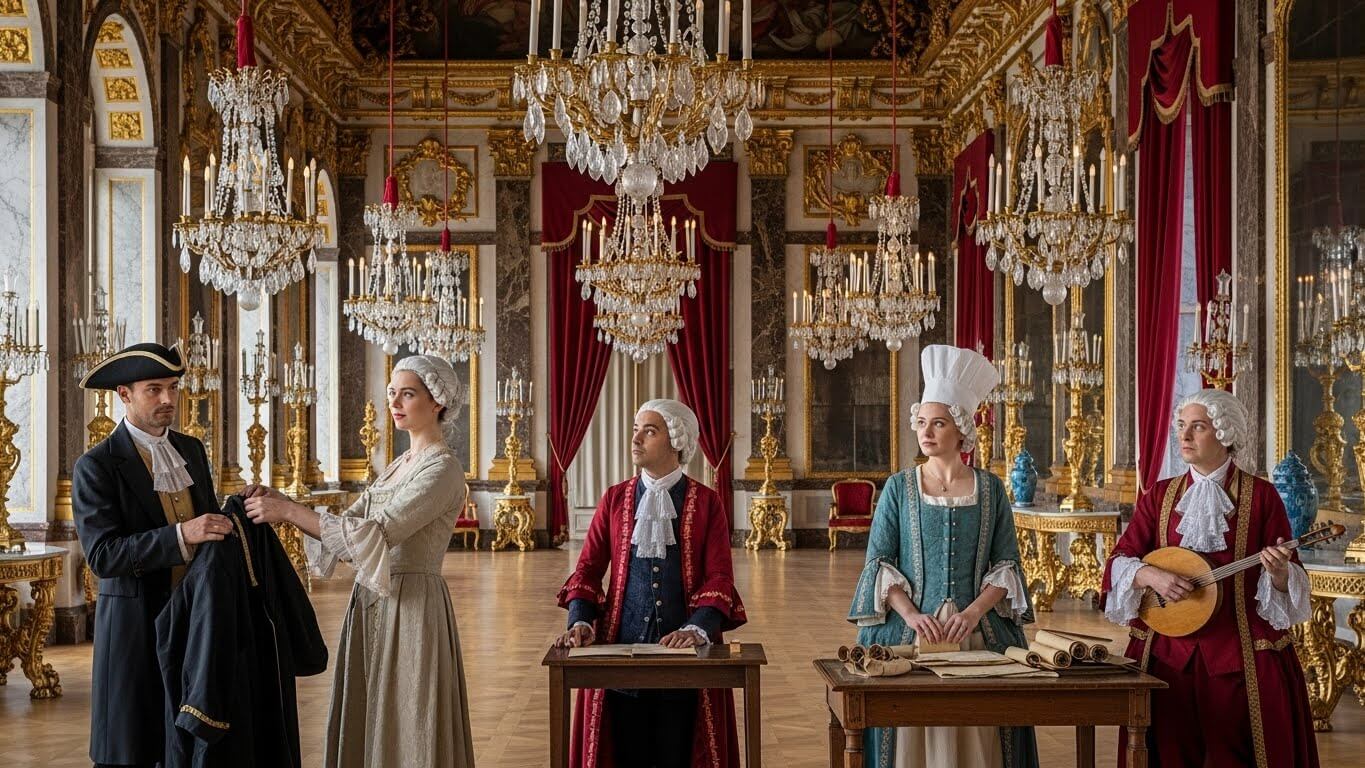 유럽 귀족 시대 이후로 사라진 궁중의 직업들 관련 사진