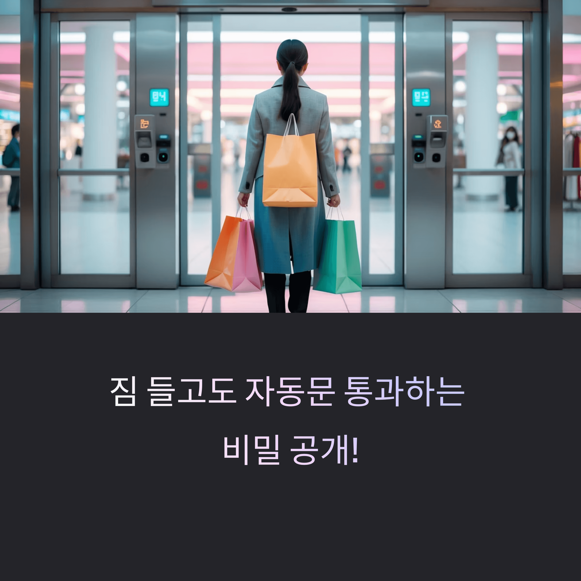 자동문 센서 미인식, 짐 들고도 똑똑하게 통과하는 법