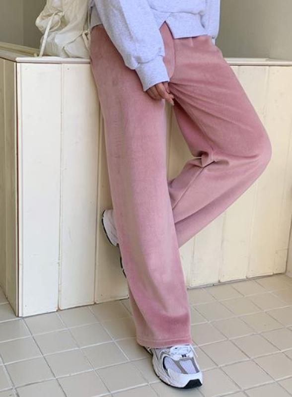 밍크안감 벨벳 밴딩 키작녀 팬츠 33사이즈 44사이즈