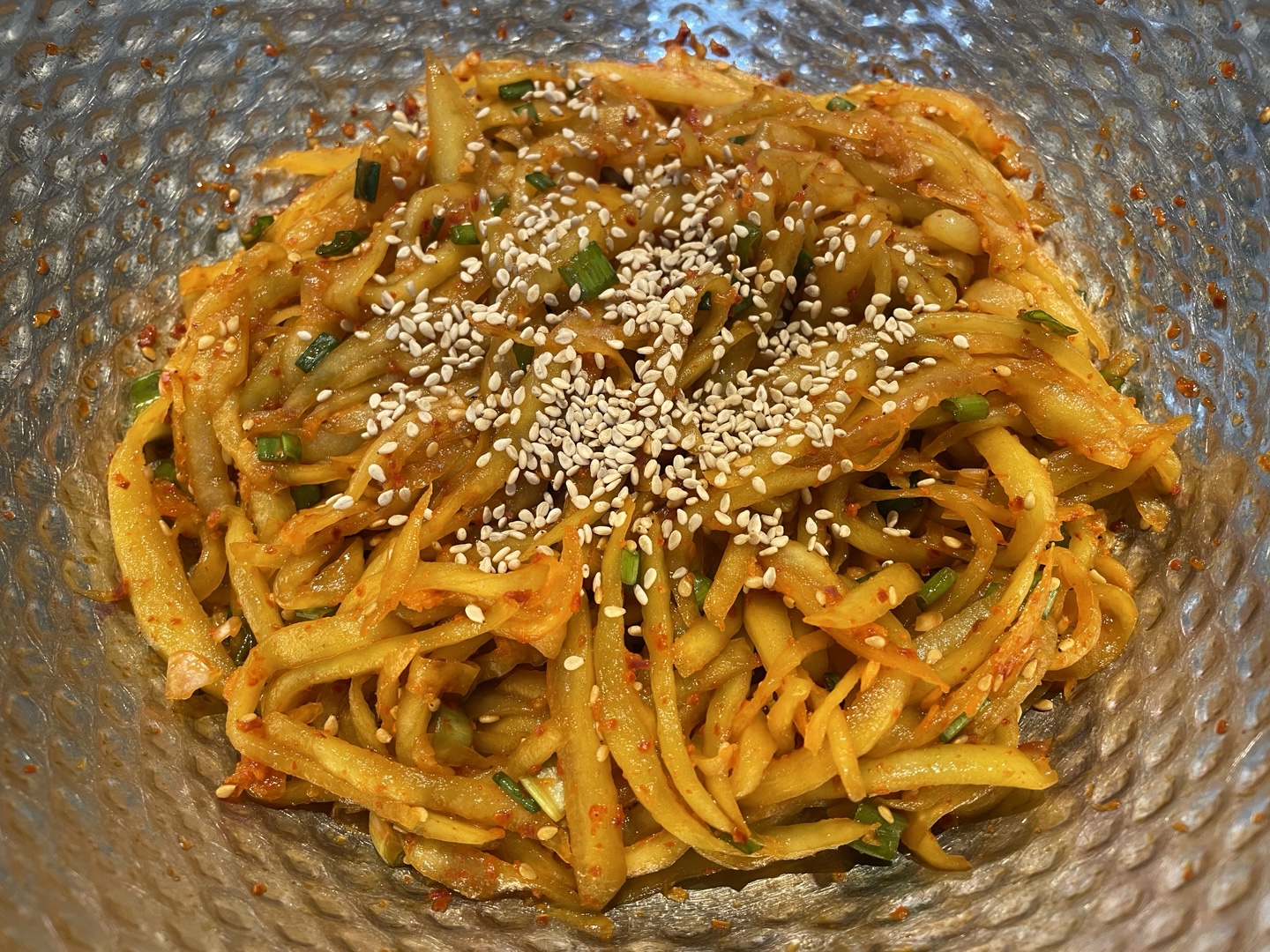 수박김치 - 완성