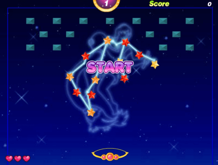 아스테리아-플래시게임-시작-화면