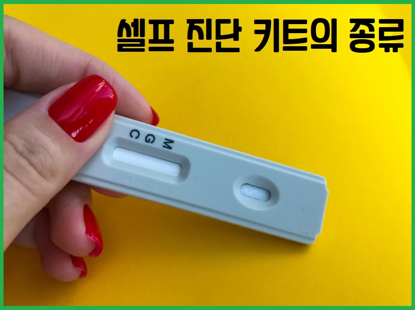 셀프 진단 키트의 종류