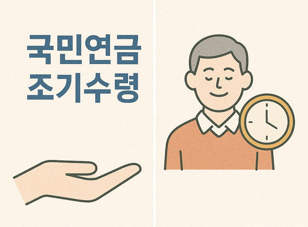 국민연금 조기수령 조건, 나이, 금액, 신청방법까지 완벽정리