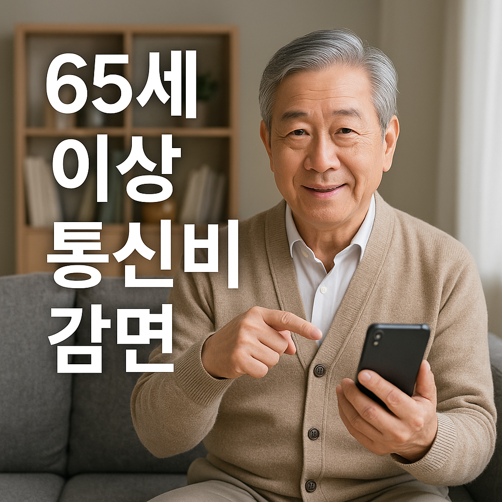 65세이상 통신비 감면