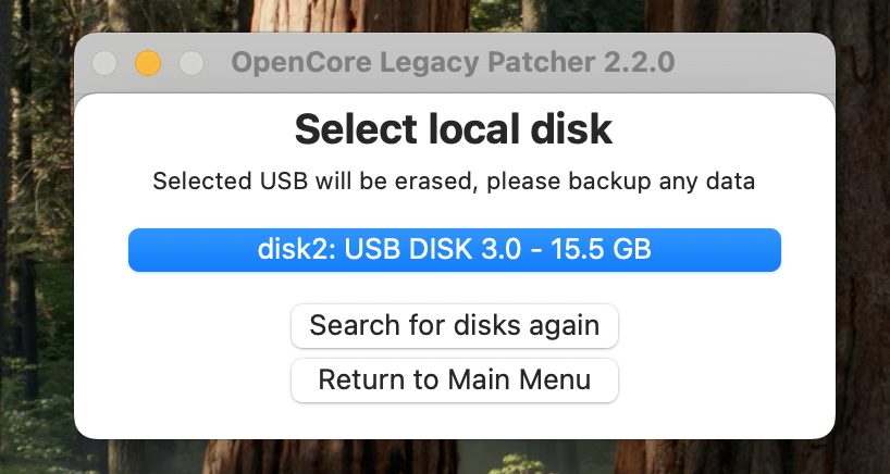 OCLP USB Installer