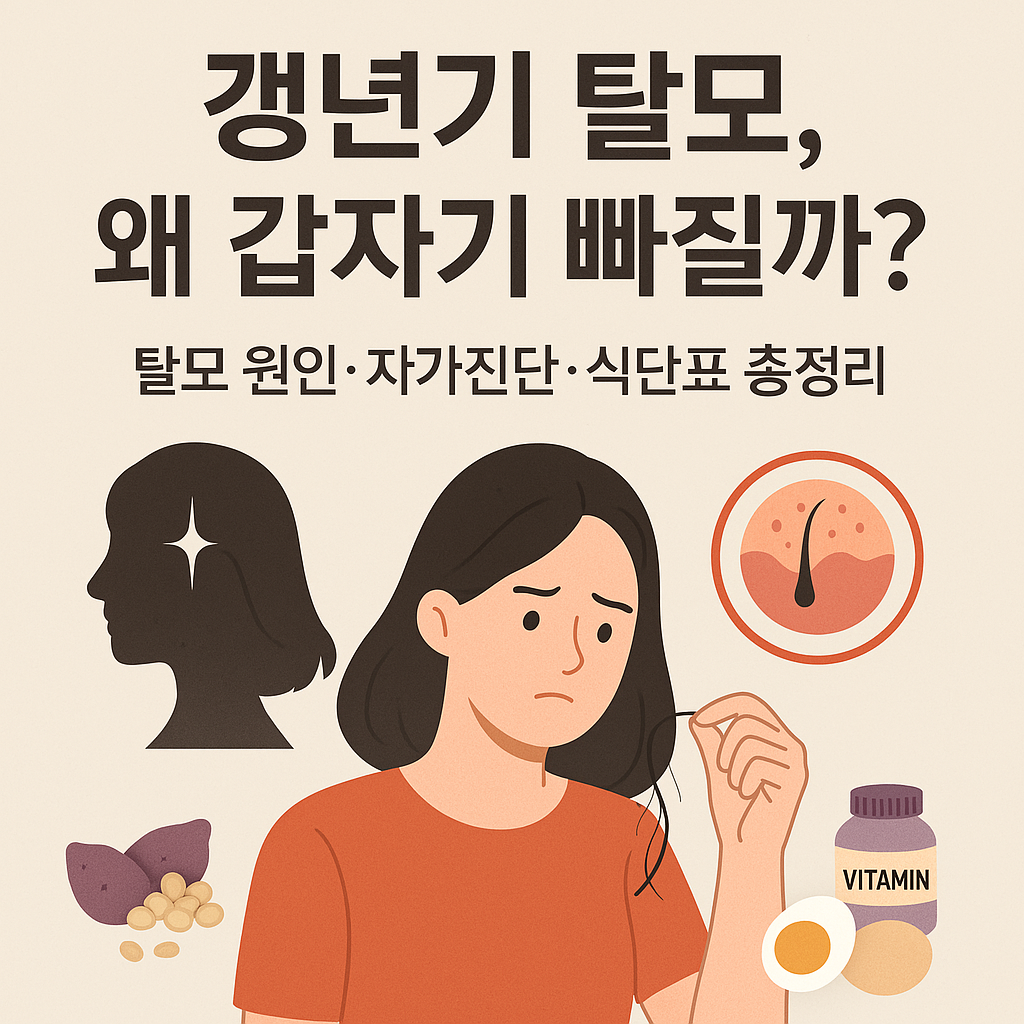 갱년기탈모 여성탈모 탈모치료 두피관리 호르몬균형 에스트로겐 탈모예방 건강한머릿결 모발성장 두피건강