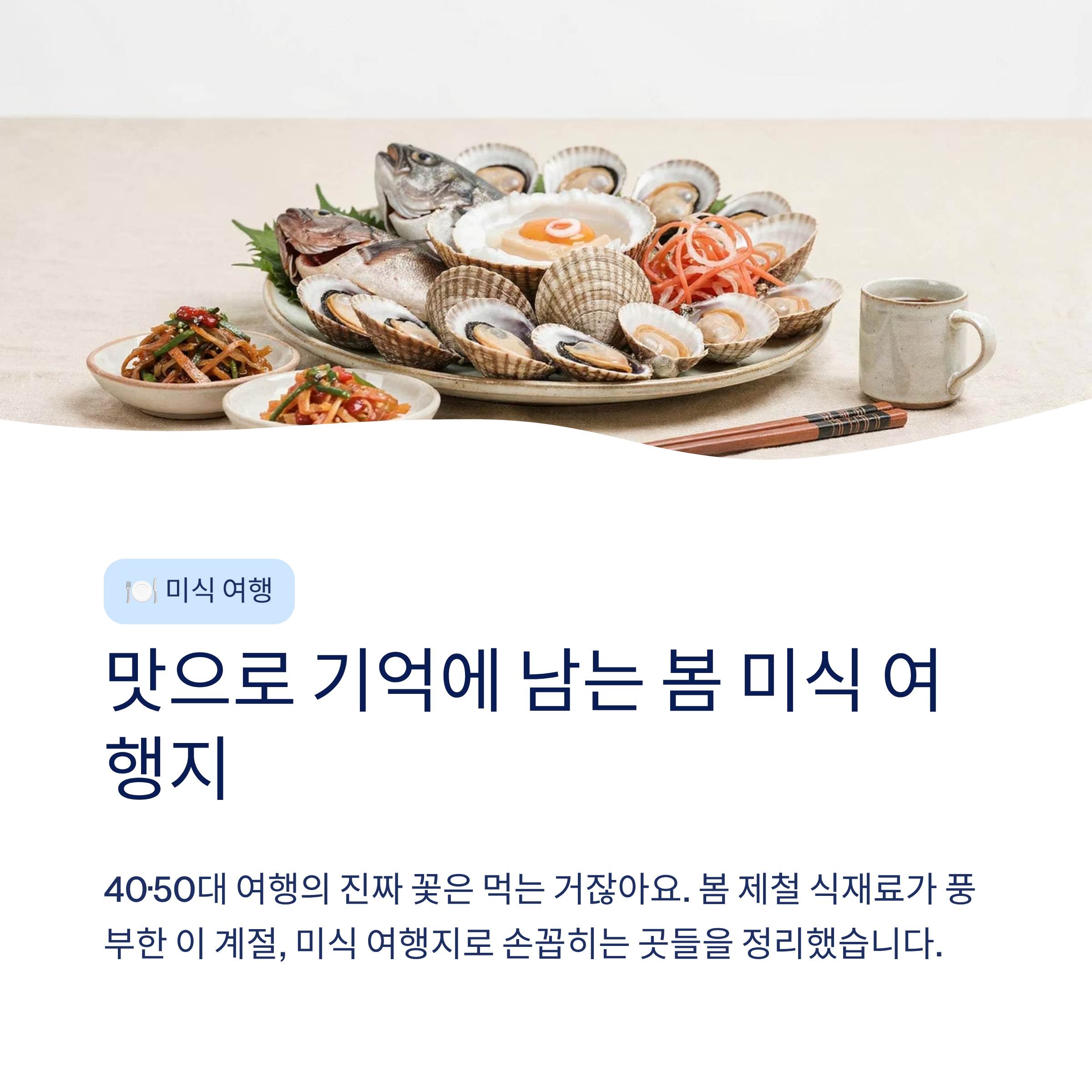 봄 국내 여행지 추천 – 40·50대가 진짜 좋아하는 가볼만한곳 총정리