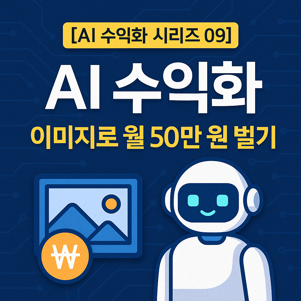 AI 이미지로 월 50만 원 벌기 &ndash; Midjourney부터 상품 판매까지 실전 전략