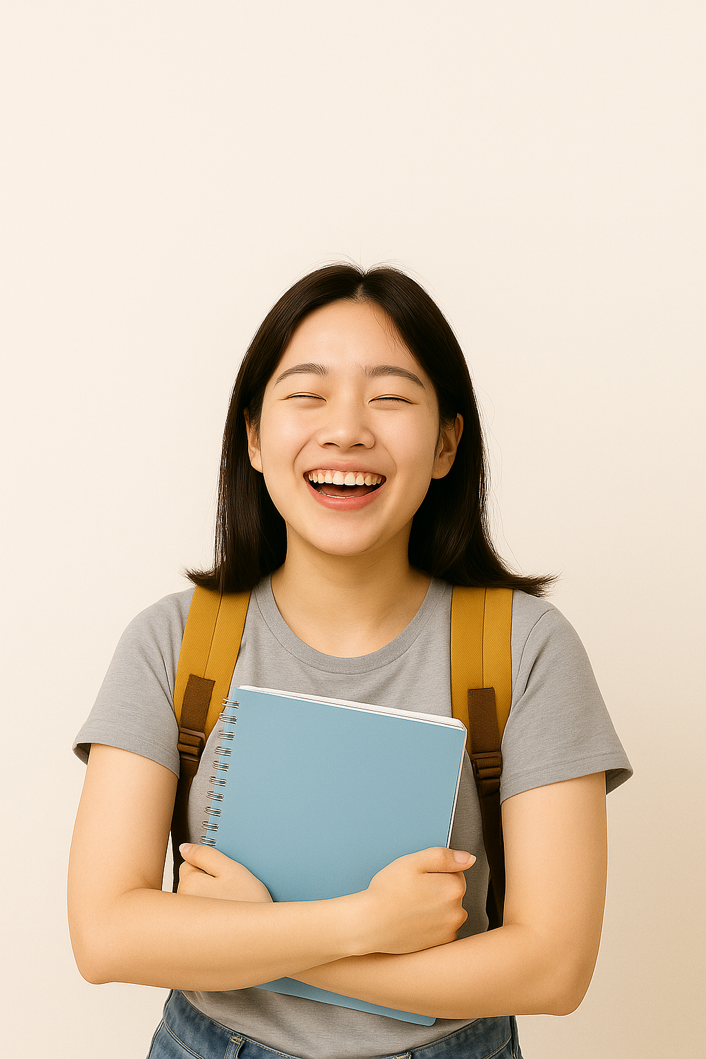 등록금 걱정 없이 웃는 이미지