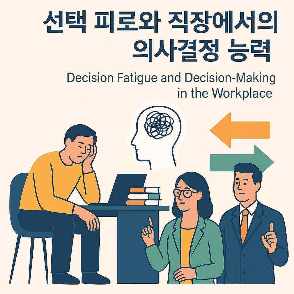 선택 피로와 직장에서의 의사 결정 능력