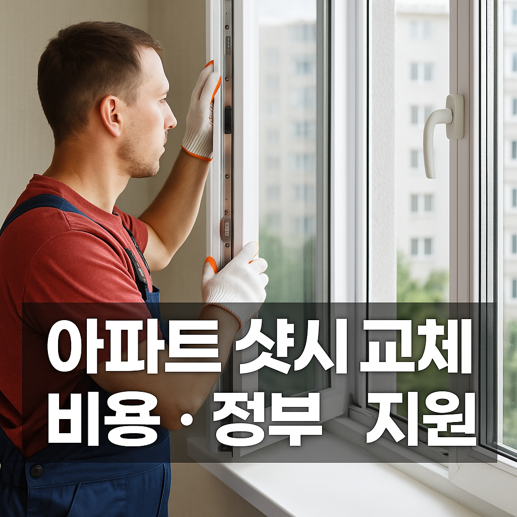 아파트 샷시 교체비용 정부지원