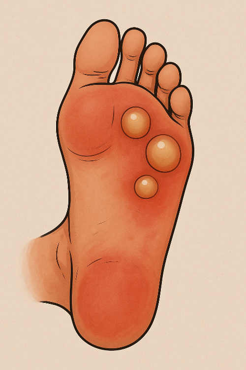 무좀 아닌데 발바닥 가려움 원인 살펴볼 이유 10가지