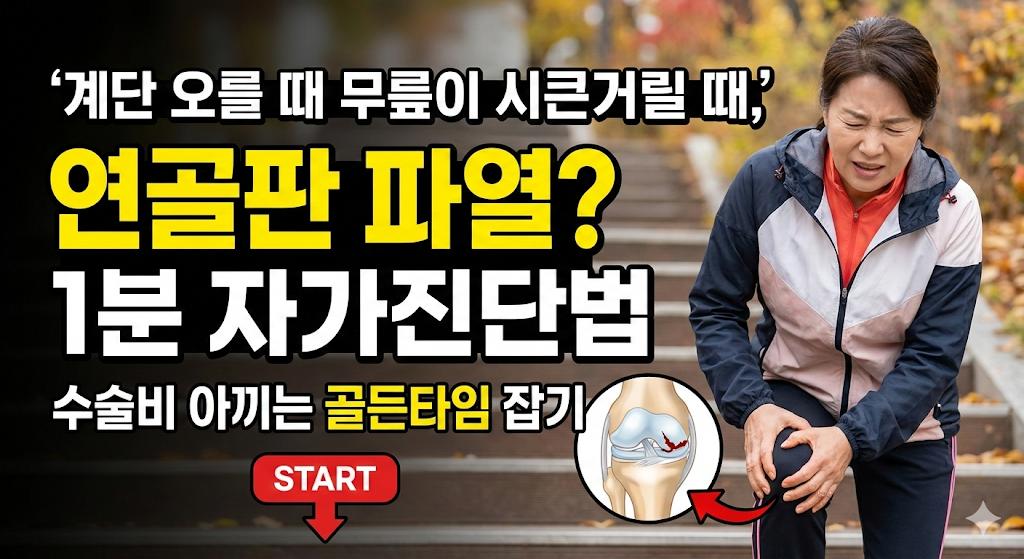 계단 오를 때 무릎